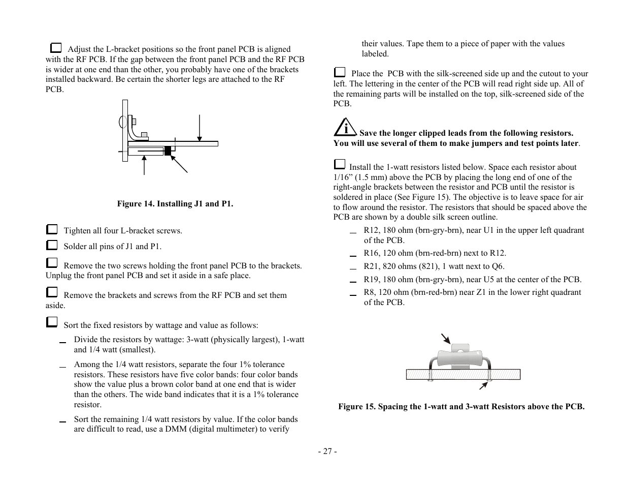 Elecraft XV Assembly Manual for XV222 User Manual | Page 30 / 57
