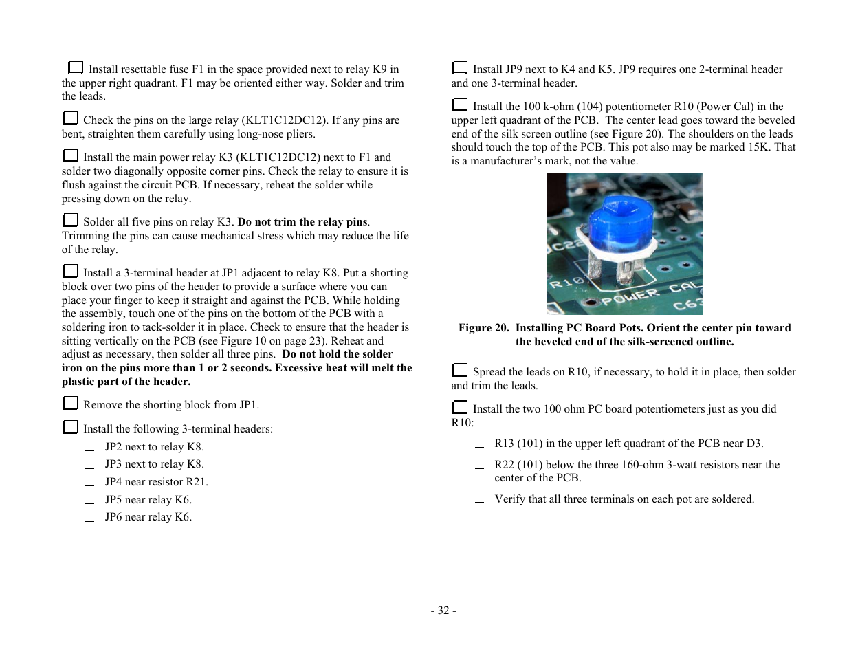 Elecraft XV Assembly Manual for XV222 User Manual | Page 35 / 57
