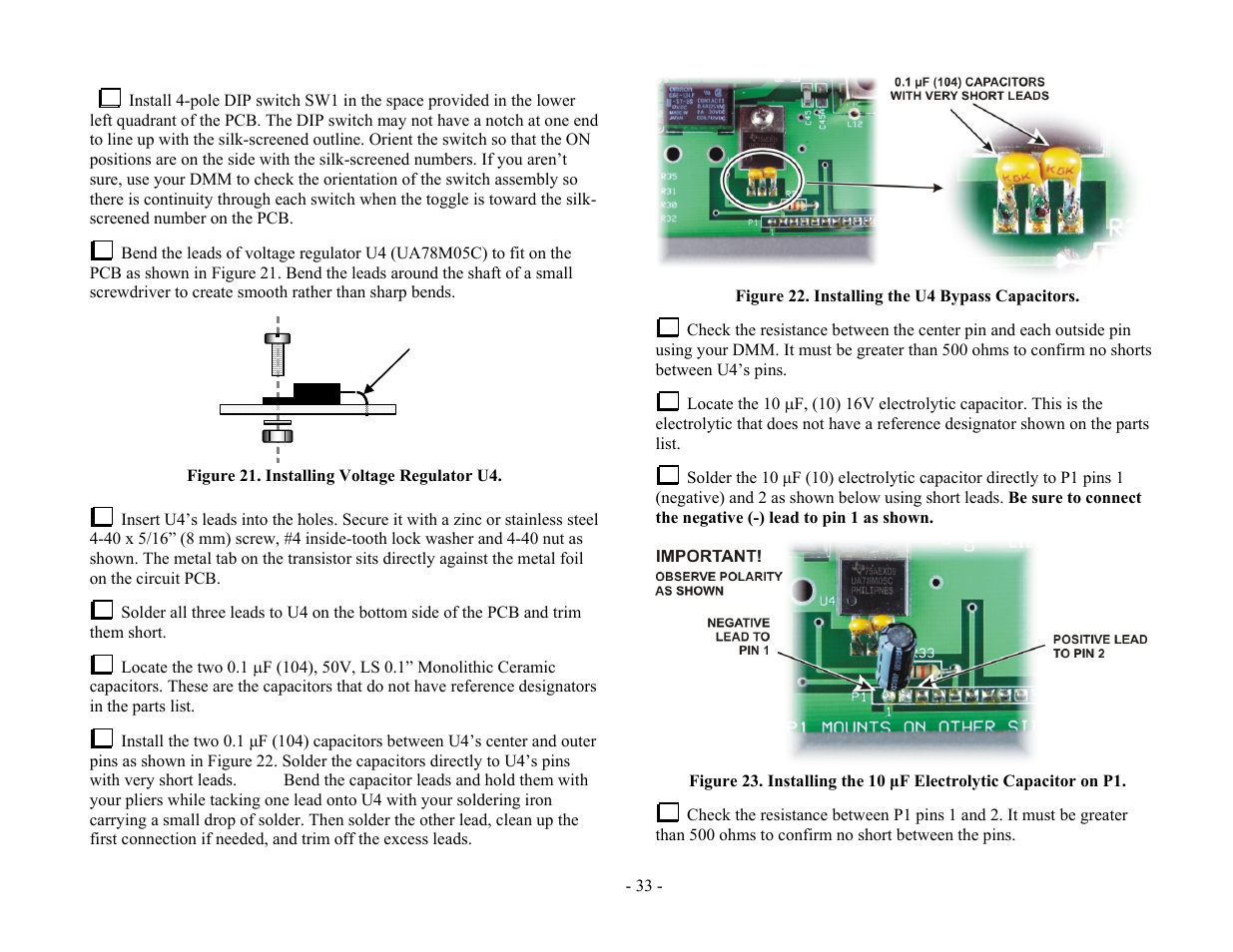 Elecraft XV Assembly Manual for XV222 User Manual | Page 36 / 57
