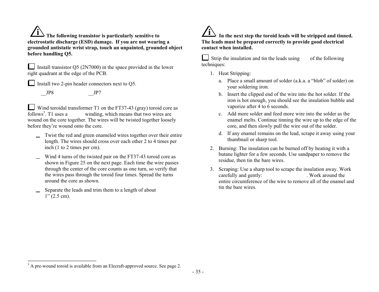Elecraft XV Assembly Manual for XV222 User Manual | Page 38 / 57