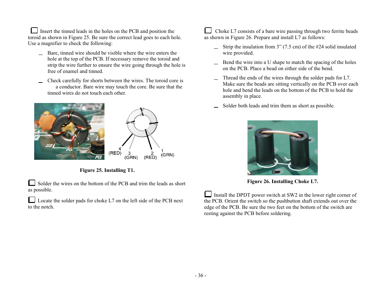 Elecraft XV Assembly Manual for XV222 User Manual | Page 39 / 57