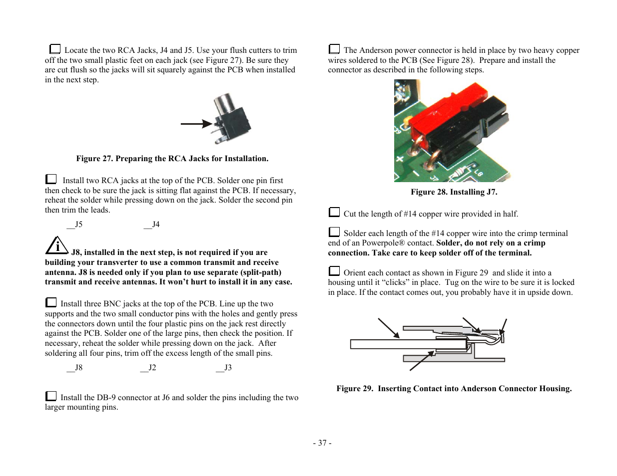 Elecraft XV Assembly Manual for XV222 User Manual | Page 40 / 57