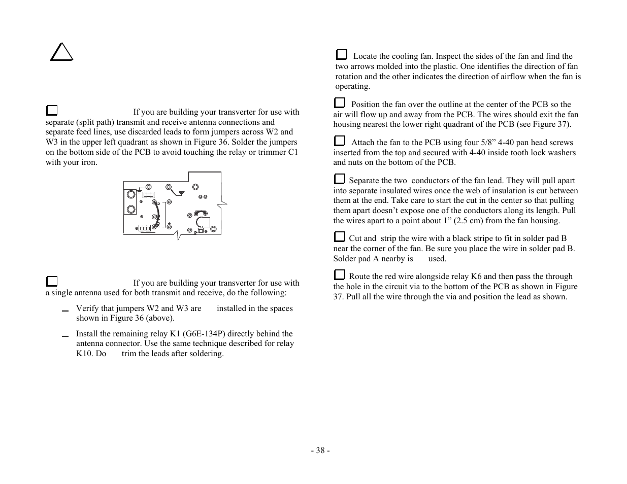 Elecraft XV Assembly Manual for XV432 MHz User Manual | Page 40 / 48