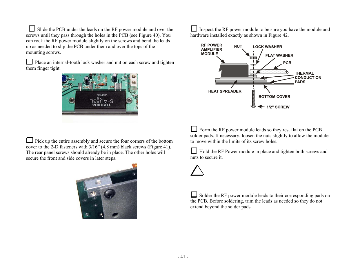 Elecraft XV Assembly Manual for XV432 MHz User Manual | Page 43 / 48