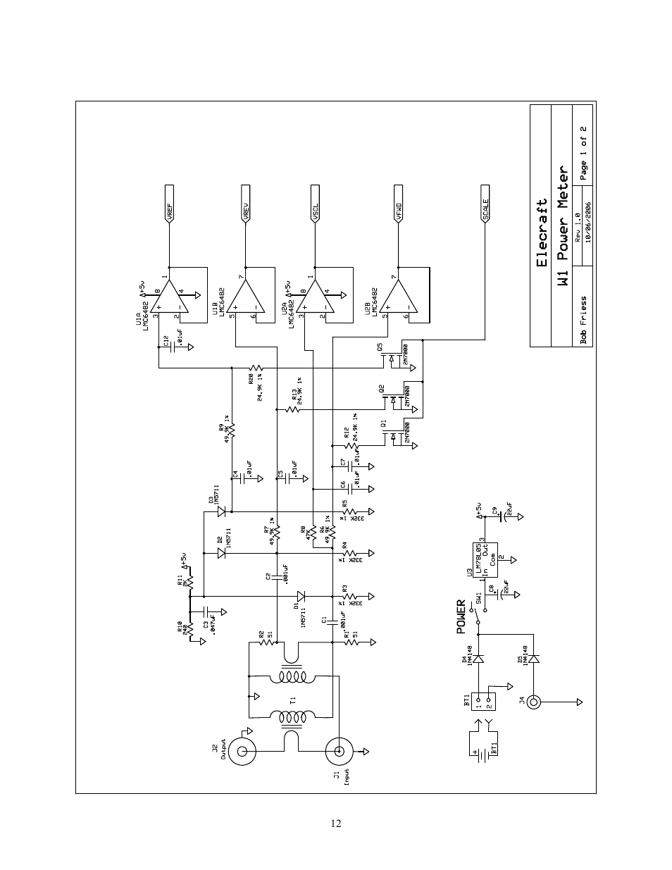 Elecraft W1 User Manual | Page 12 / 15