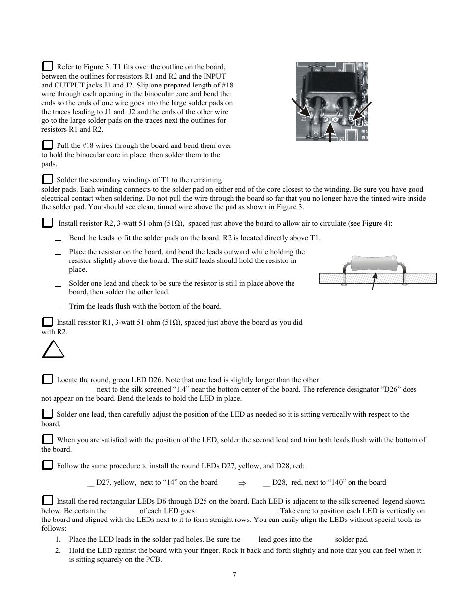 Elecraft W1 User Manual | Page 7 / 15