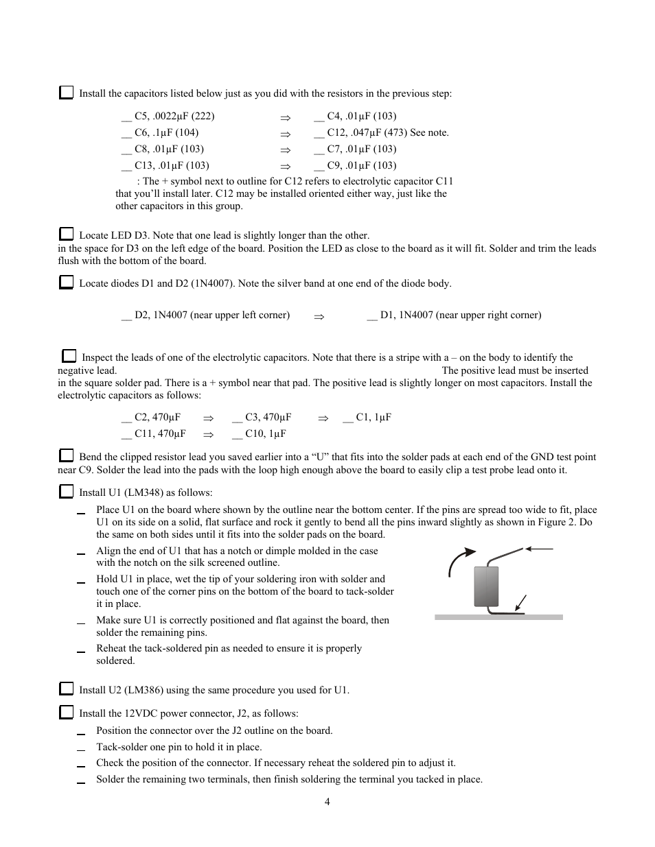 Elecraft AF1 Audio Filter User Manual | Page 4 / 9