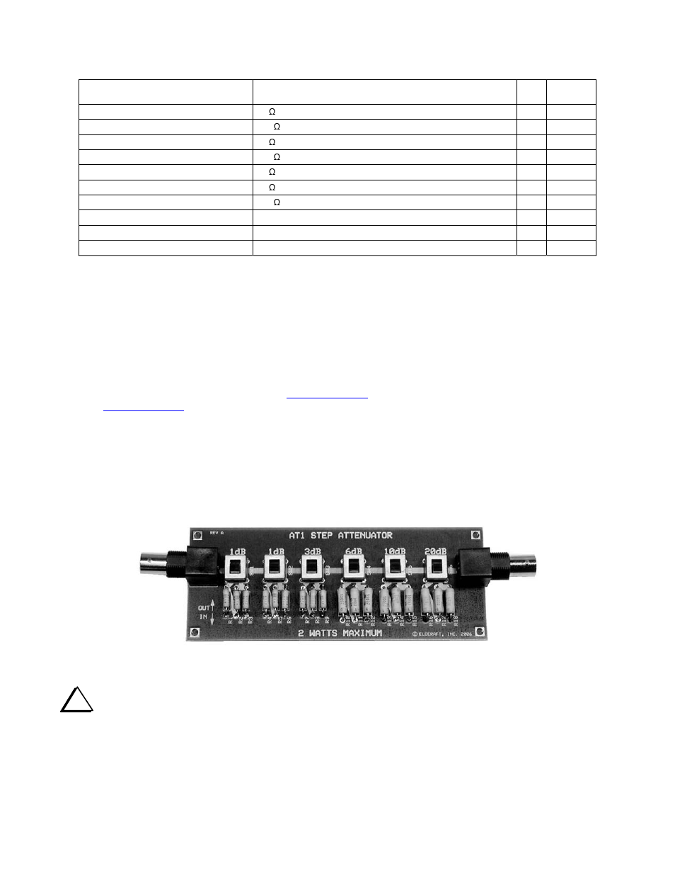 Assembly options, Assembly procedure | Elecraft AT1 41 dB Step Attenuator User Manual | Page 2 / 6