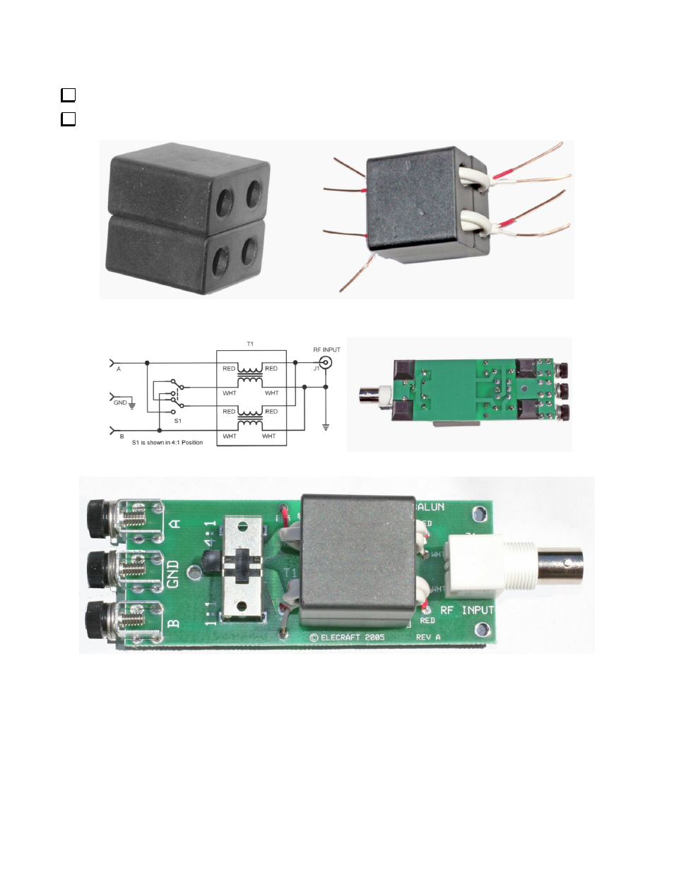 Elecraft BL2 User Manual | Page 2 / 2