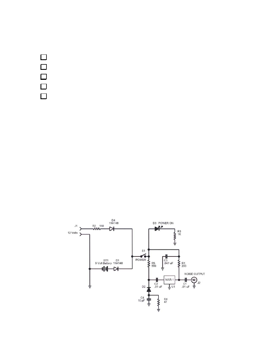 Test, Parts list, Circuit details | Caution | Elecraft Ngen User Manual | Page 2 / 2