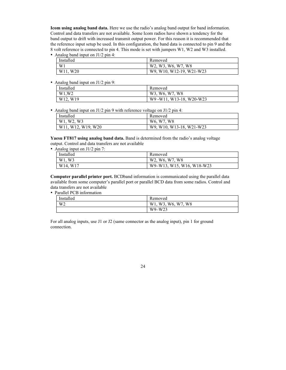 Elecraft KRC2 Manual User Manual | Page 24 / 34