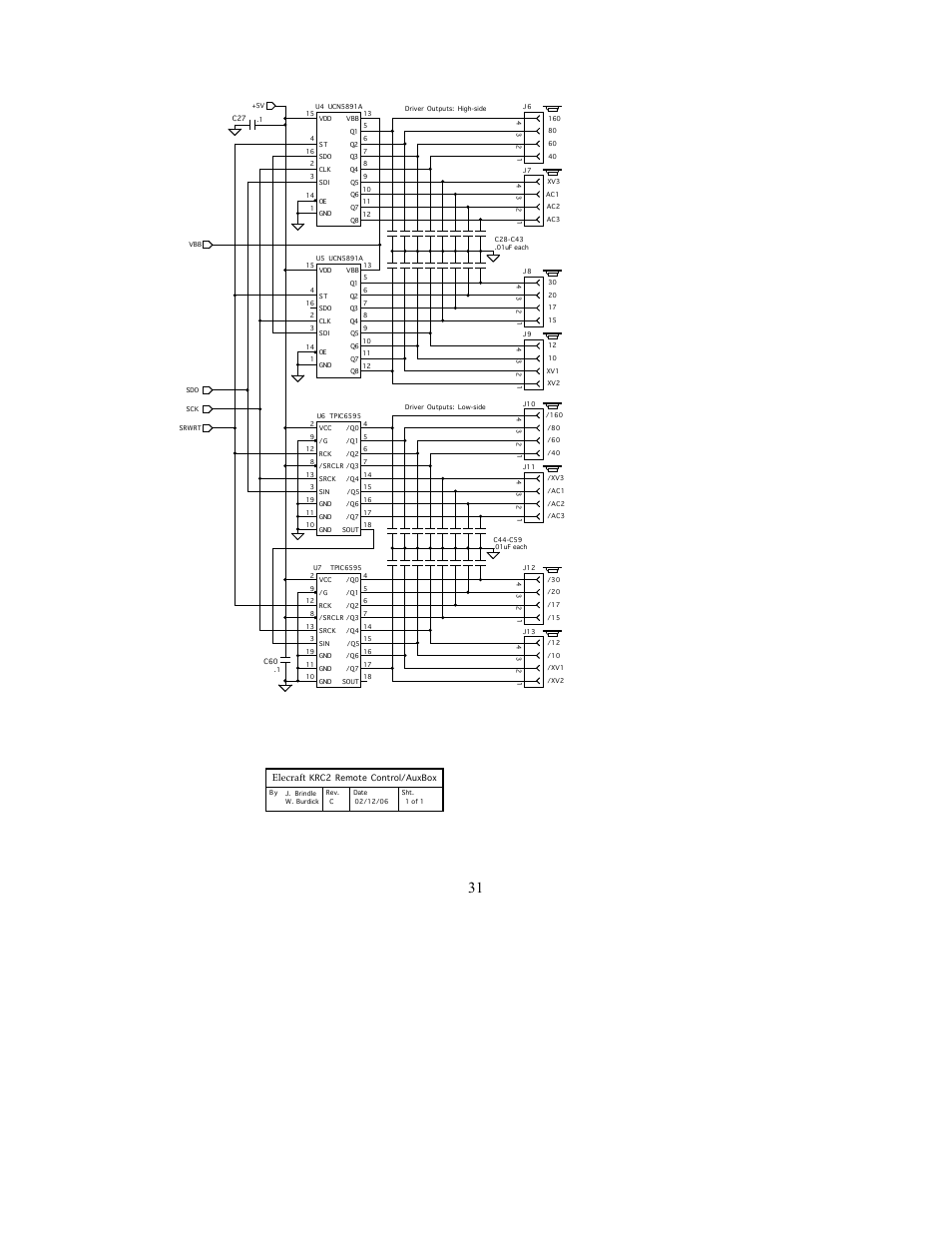 Elecraft KRC2 Manual User Manual | Page 31 / 34