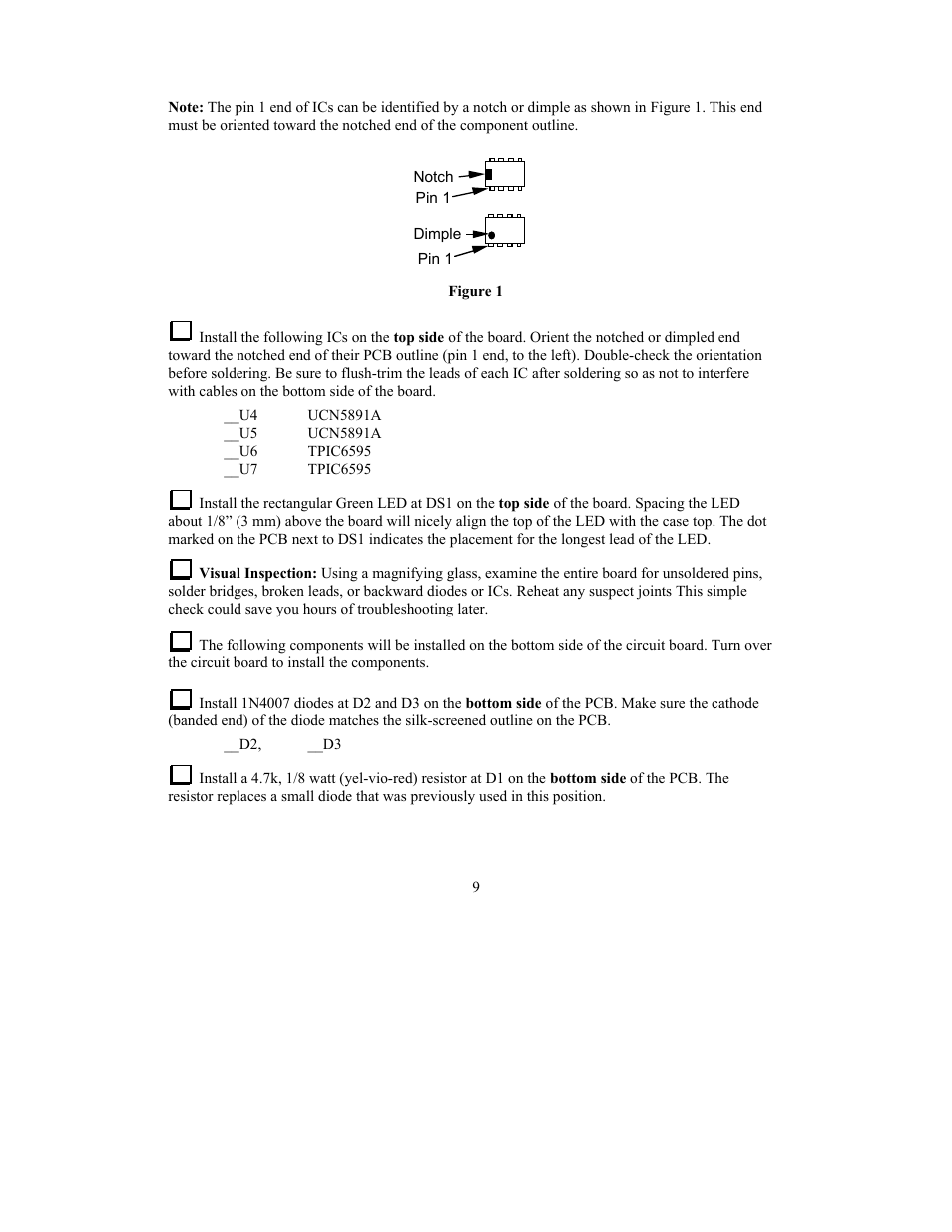 Elecraft KRC2 Manual User Manual | Page 9 / 34