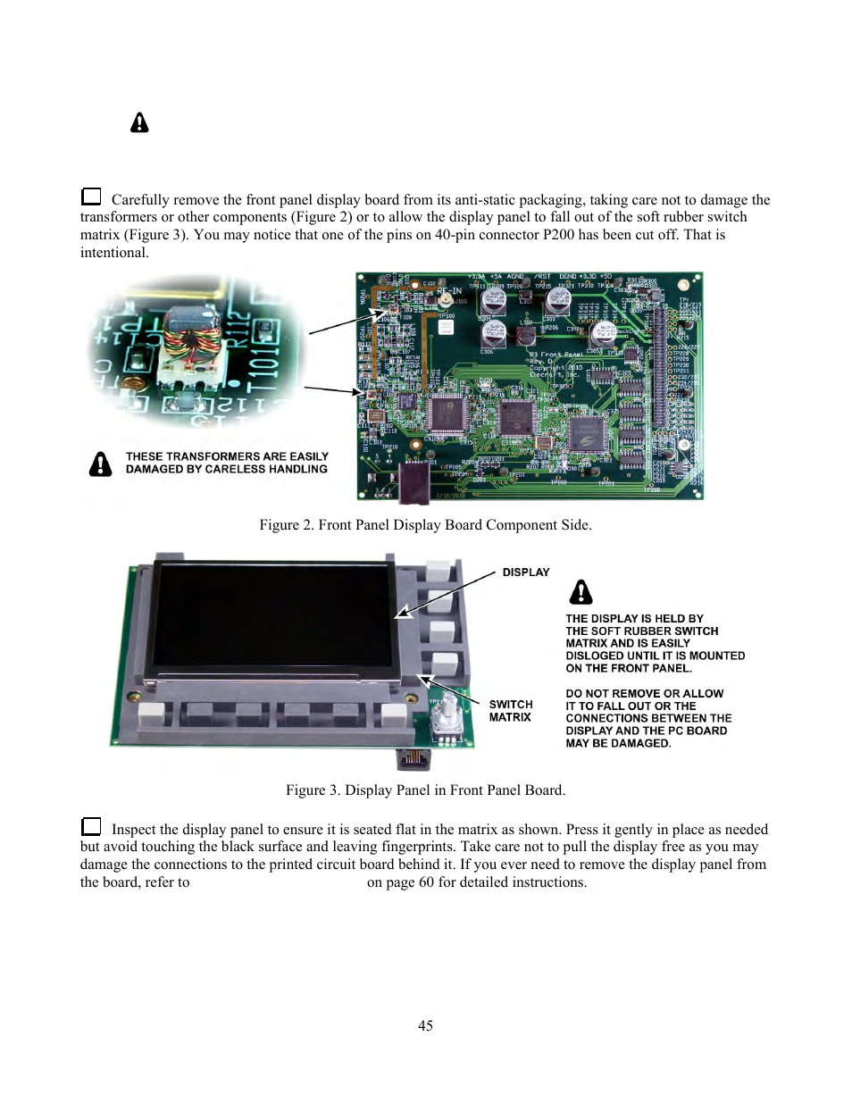 Elecraft P3 High-Performance Panadapter Manual User Manual | Page 45 / 60