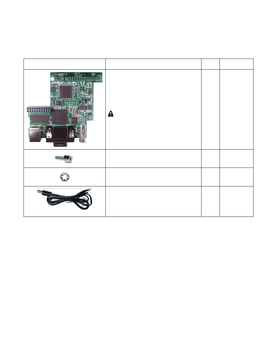 Parts included | Elecraft P3 SVGA Instructions User Manual | Page 13 / 18