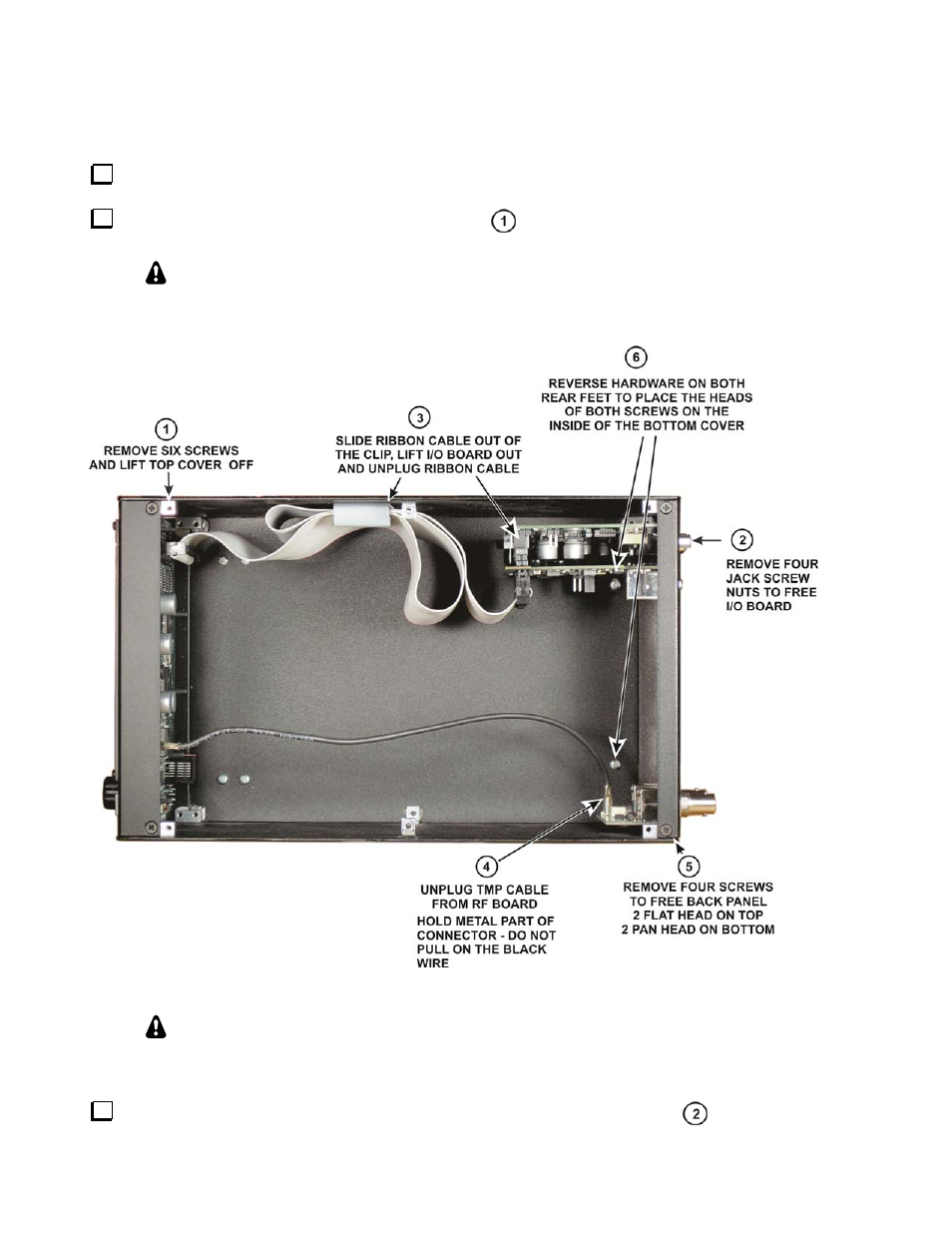 Installation procedure, Caution | Elecraft P3 SVGA Instructions User Manual | Page 14 / 18