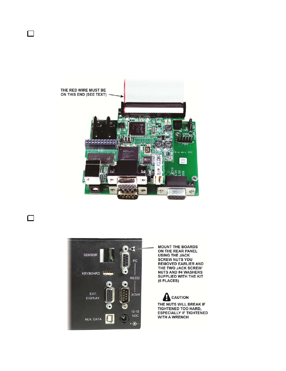 Elecraft P3 SVGA Instructions User Manual | Page 17 / 18