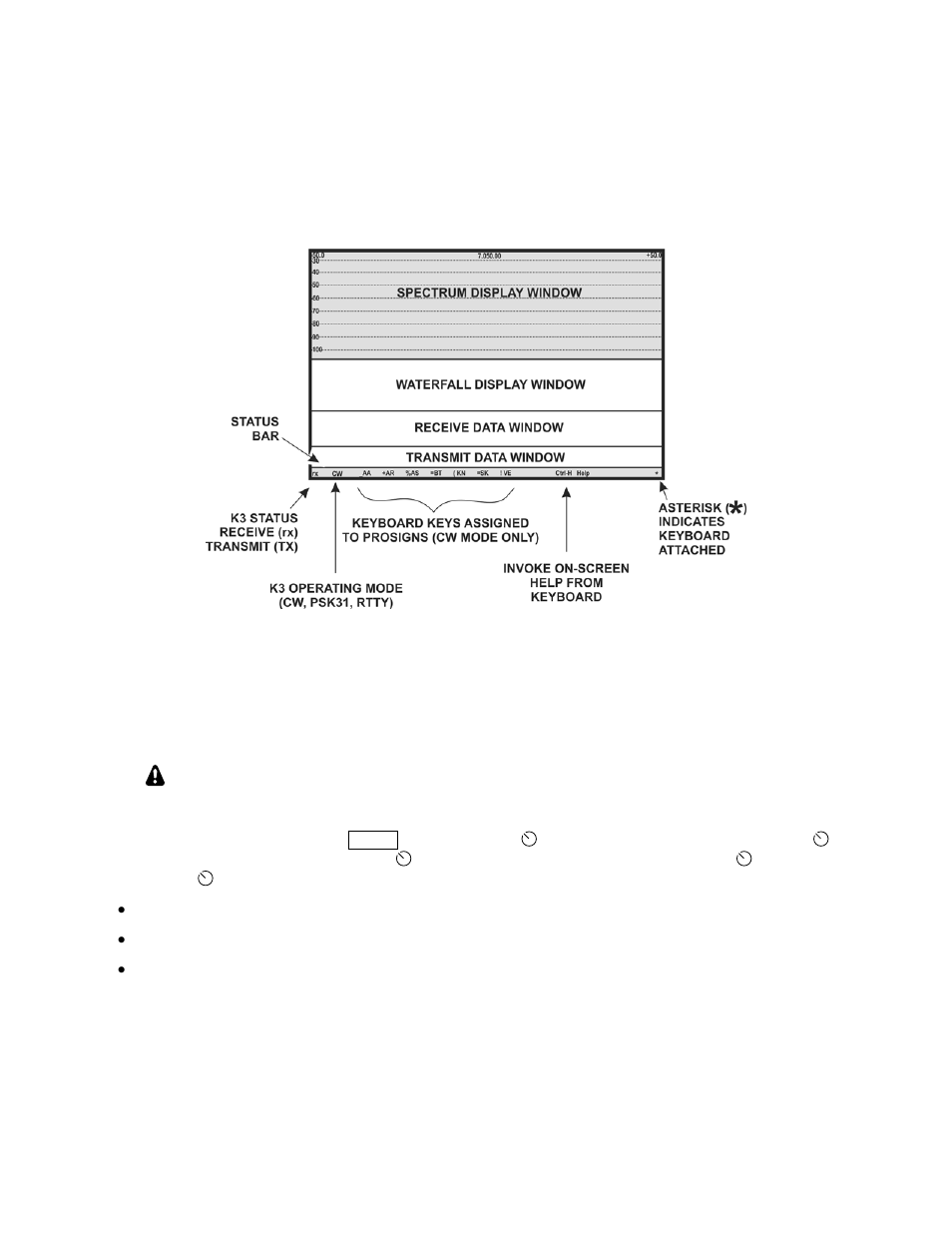 Data terminal setup | Elecraft P3 SVGA Instructions User Manual | Page 7 / 18