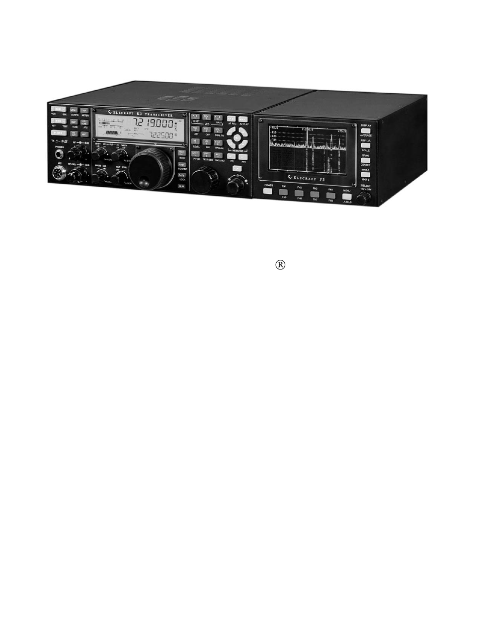 Elecraft P3SVGA User Manual | 11 pages