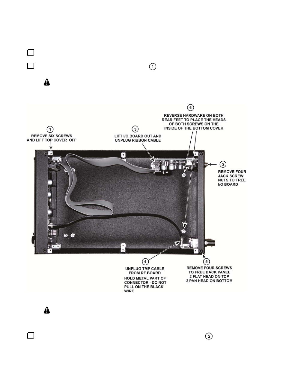 Installation procedure, Caution | Elecraft P3SVGA User Manual | Page 7 / 11