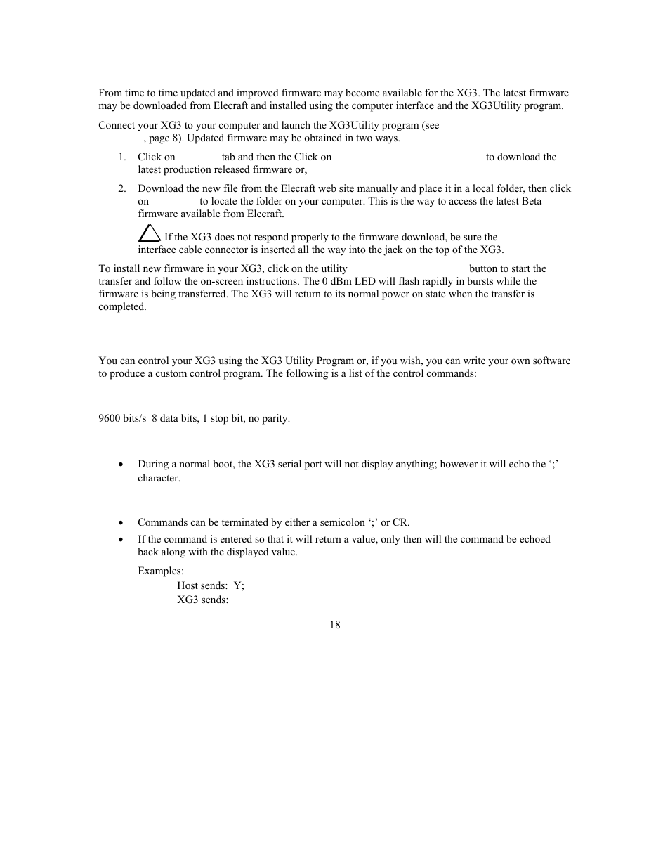 Elecraft XG3 RF User Manual | Page 18 / 31