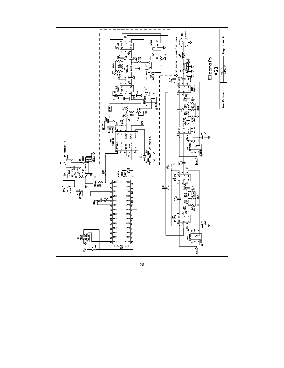 Elecraft XG3 RF User Manual | Page 28 / 31