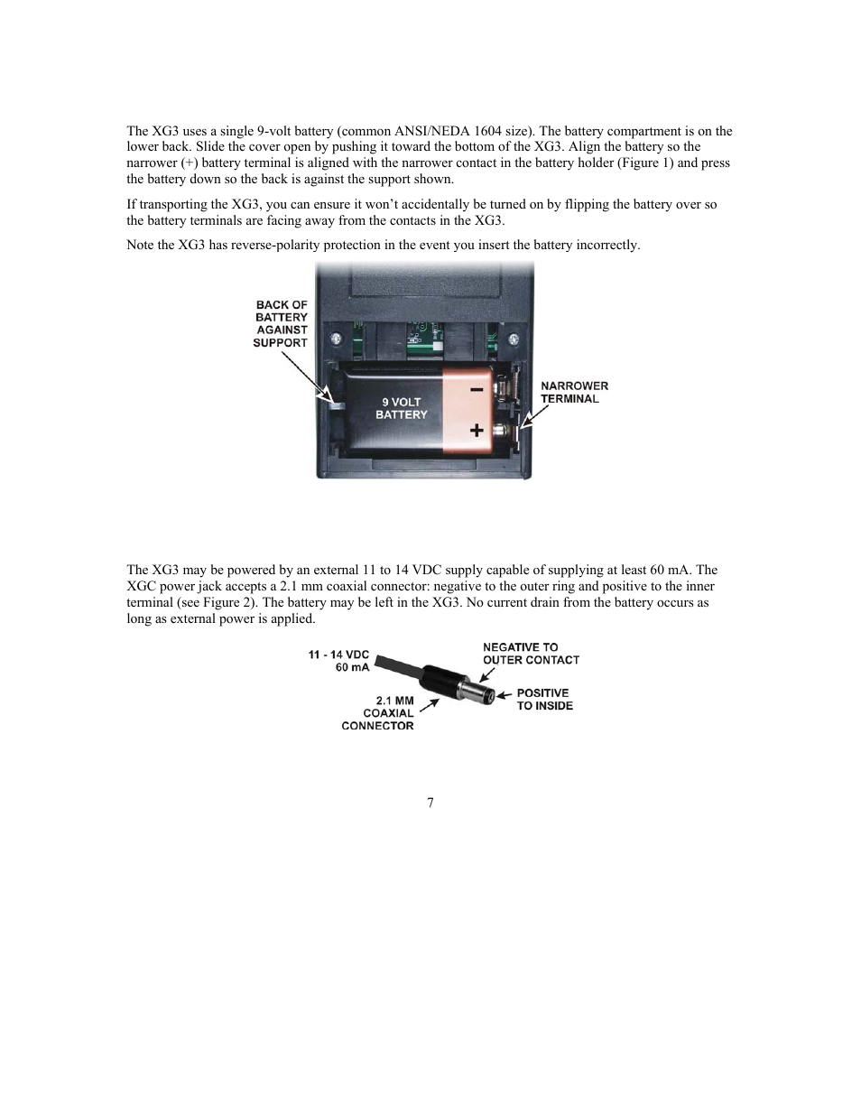 Elecraft XG3 RF User Manual | Page 7 / 31