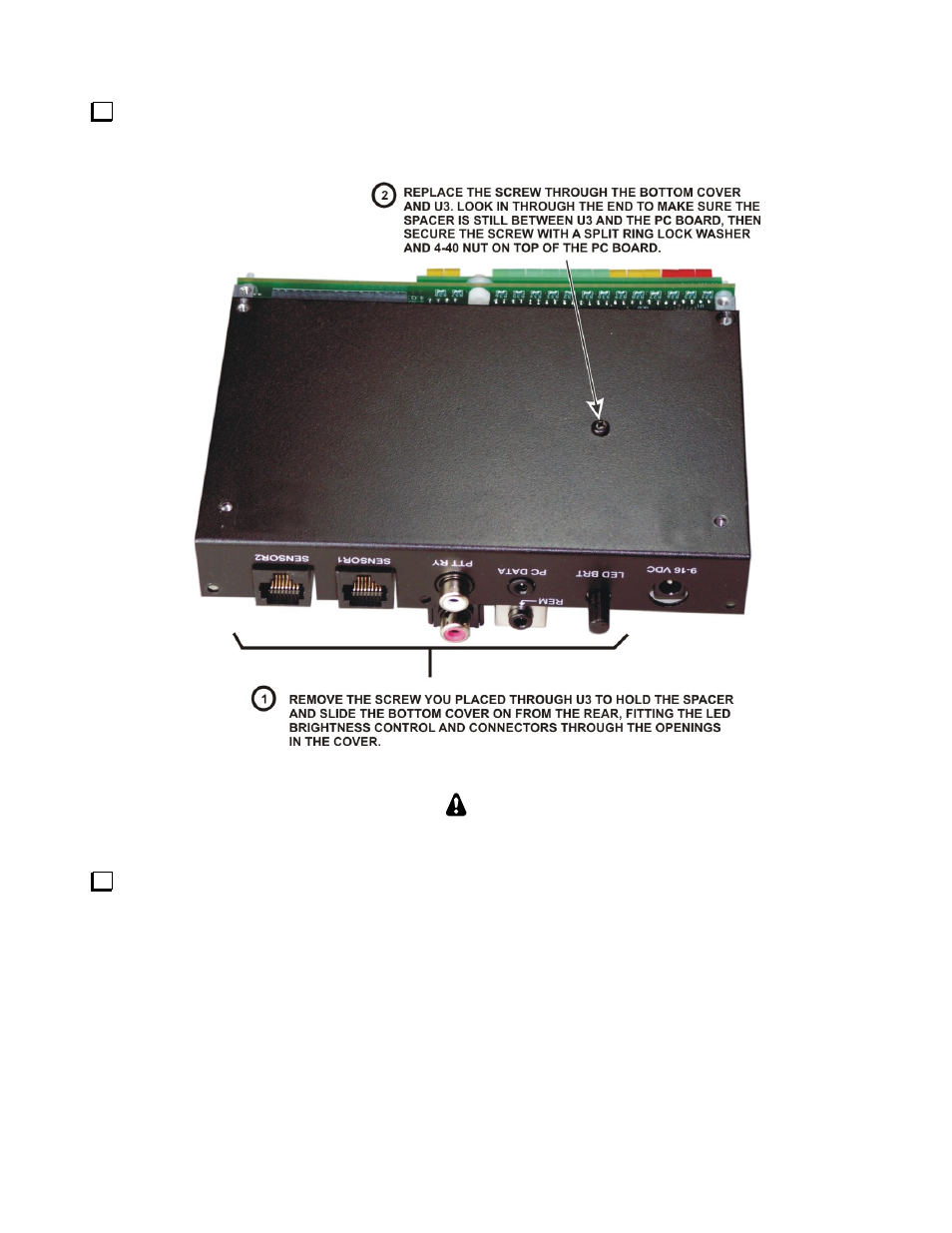 Caution | Elecraft W2 Watt-meter Manual User Manual | Page 12 / 26