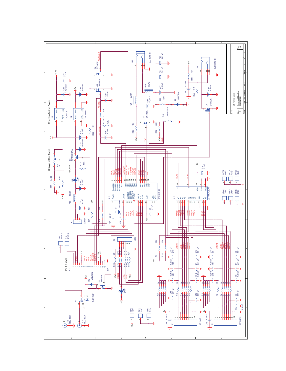 Appendix b – schematic diagrams | Elecraft W2 Watt-meter Manual User Manual | Page 20 / 26