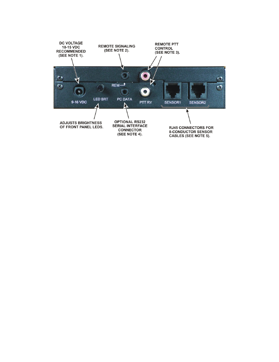 Rear panel | Elecraft W2 Watt-meter Manual User Manual | Page 6 / 26