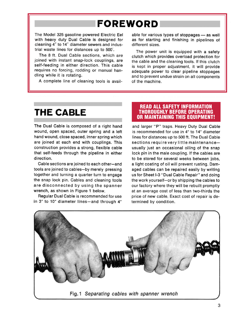 Electric Eel 325 User Manual | Page 3 / 8