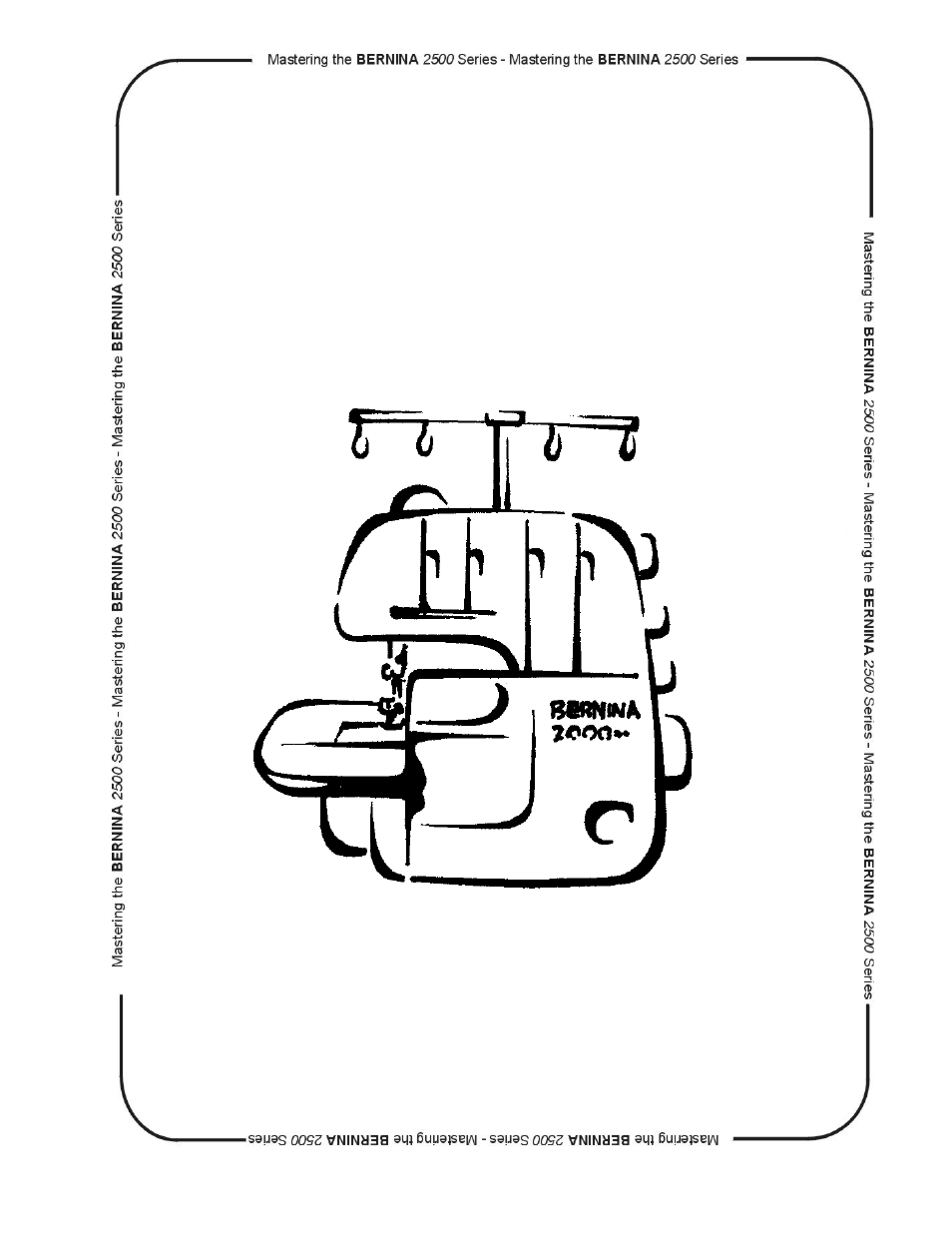 Bernina dcet 2500 User Manual | 91 pages