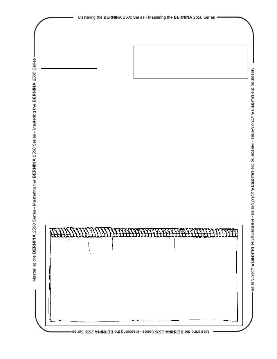 Cutting width adjustments | Bernina dcet 2500 User Manual | Page 10 / 91
