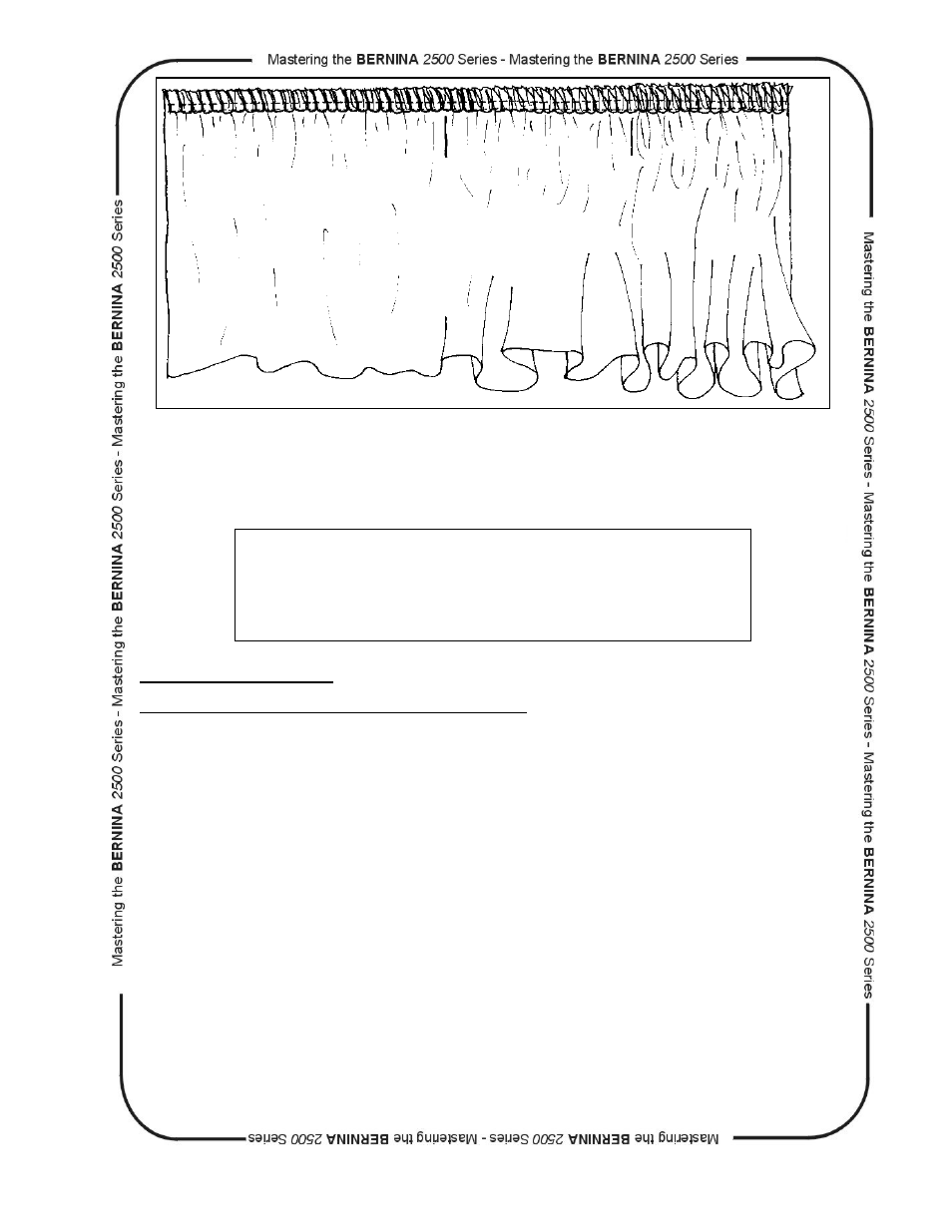 Gathering and easing, Instruction manual pg, Bernette( advanced guide workbook pg | Differential feed | Bernina dcet 2500 User Manual | Page 13 / 91