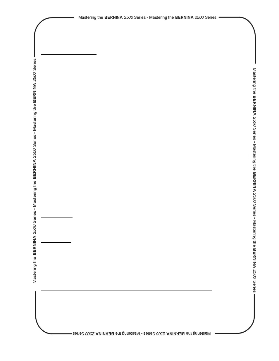 Bernina dcet 2500 User Manual | Page 2 / 91