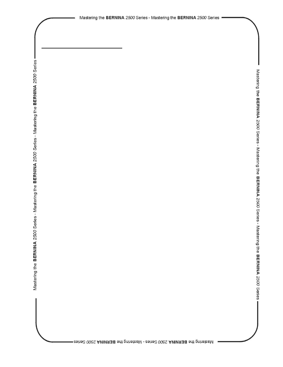Optional presser feet | Bernina dcet 2500 User Manual | Page 20 / 91