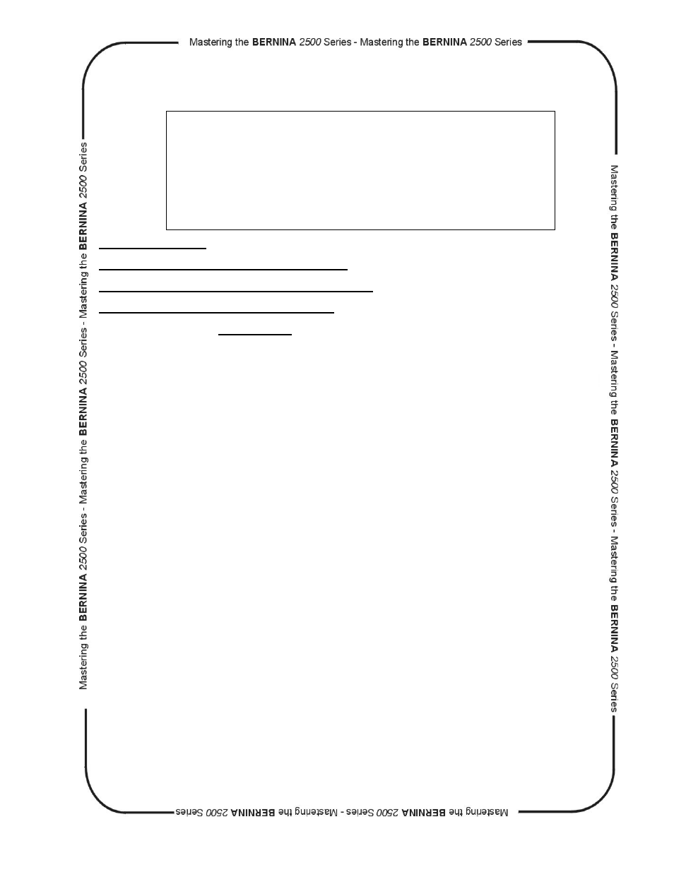 The elasticator | Bernina dcet 2500 User Manual | Page 30 / 91