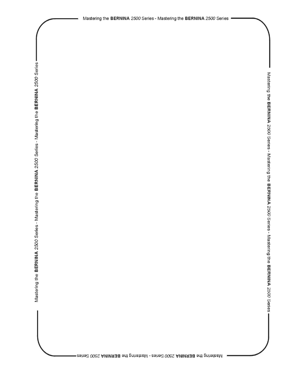 Thread techniques, Wish list | Bernina dcet 2500 User Manual | Page 38 / 91