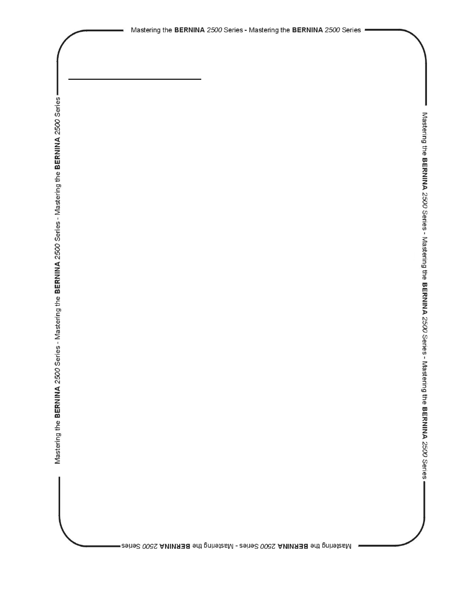 Blind stitch foot, Cording foot | Bernina dcet 2500 User Manual | Page 40 / 91