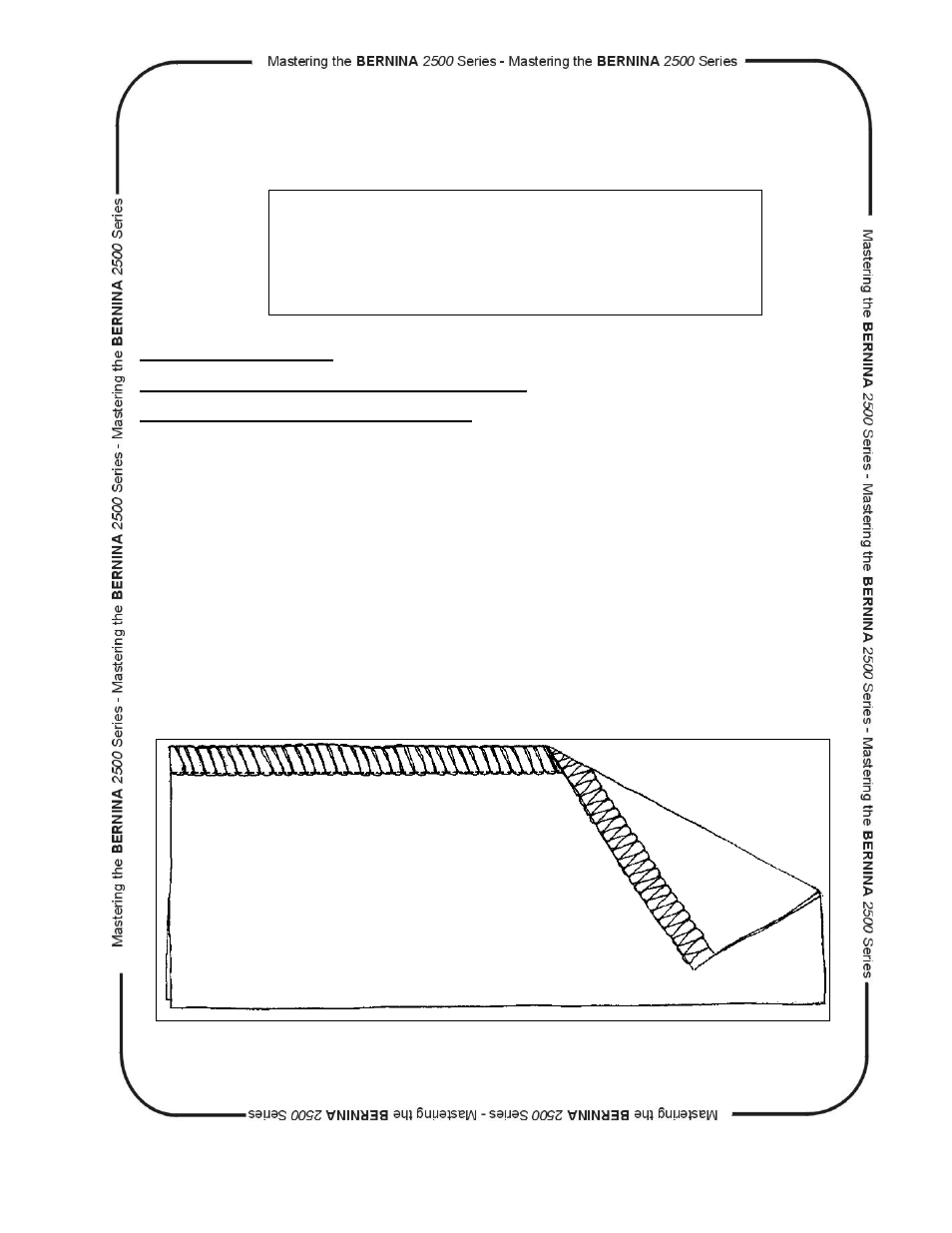 Thread overlock (5mm-7mm) | Bernina dcet 2500 User Manual | Page 41 / 91