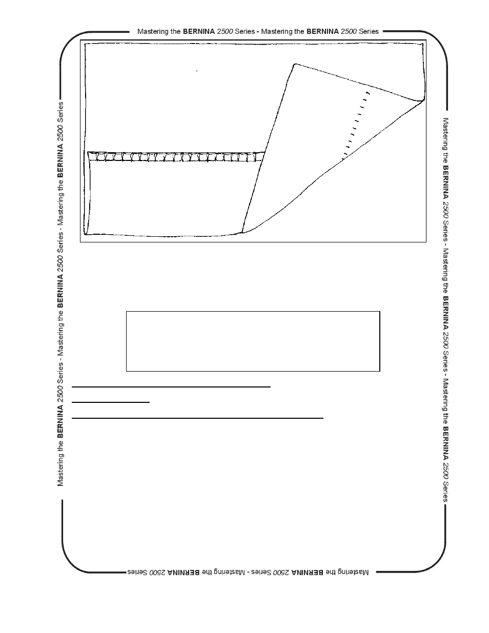 Blind hem, Blind stitch foot | Bernina dcet 2500 User Manual | Page 51 / 91