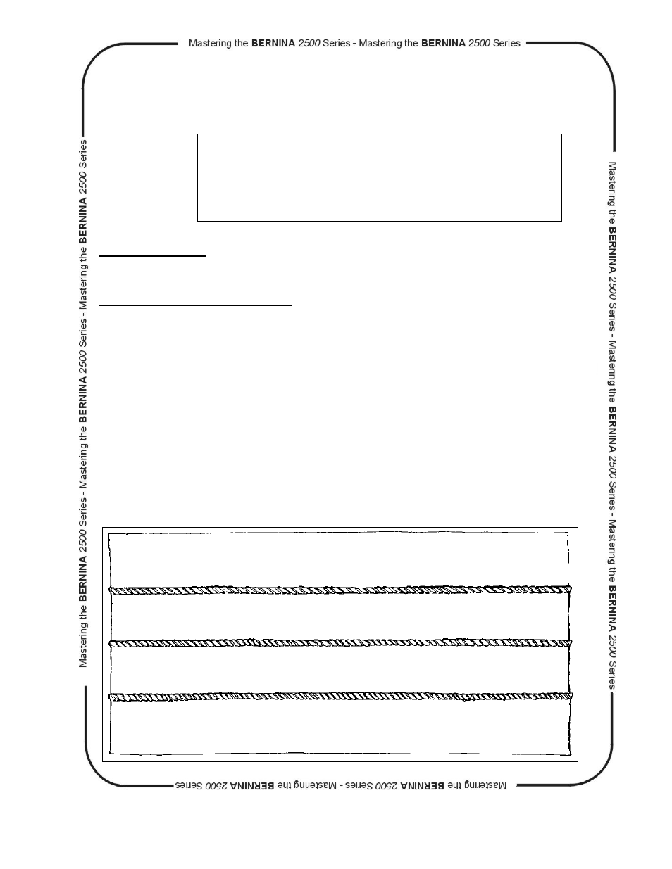 Blind stitch foot | Bernina dcet 2500 User Manual | Page 53 / 91