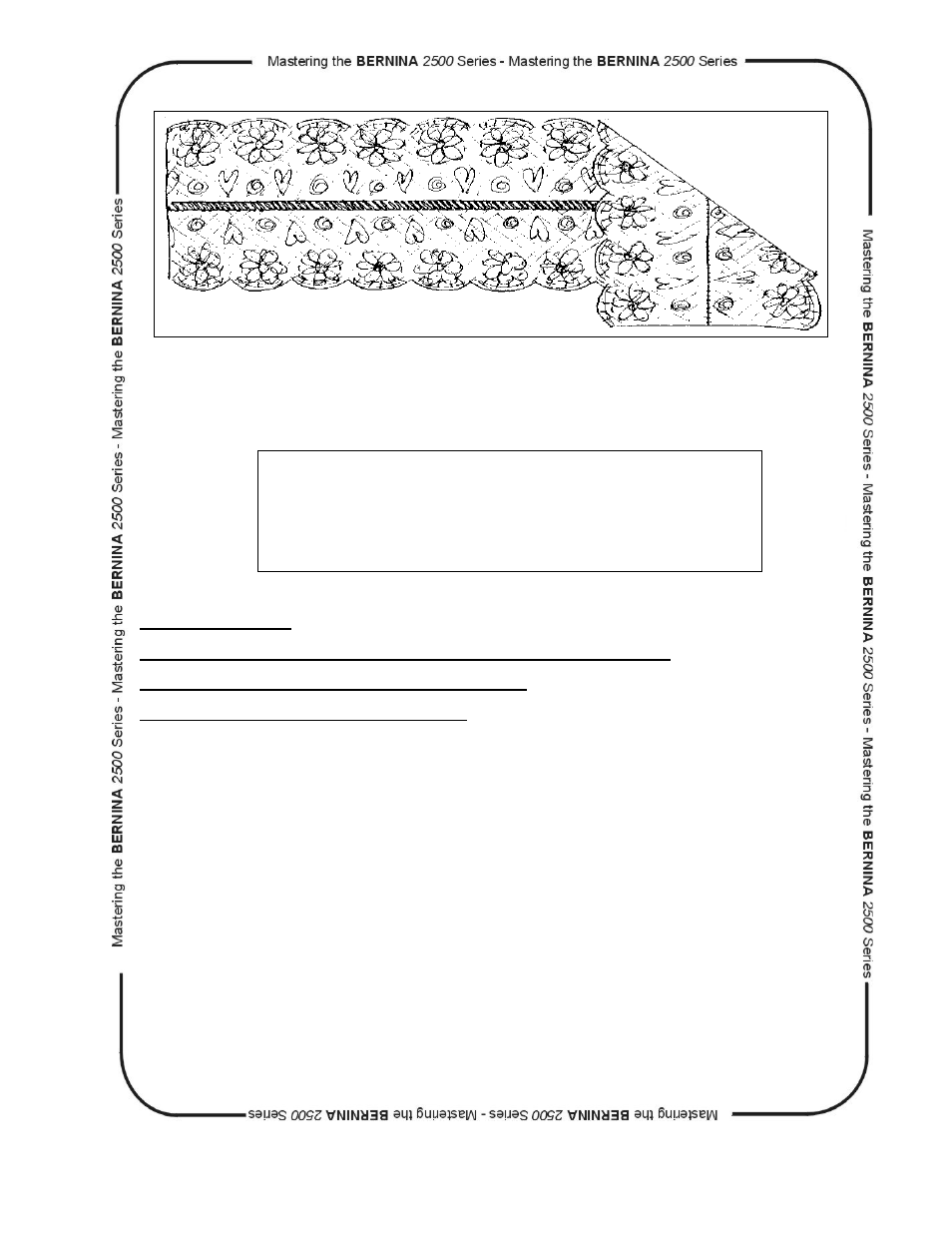 Blind stitch foot | Bernina dcet 2500 User Manual | Page 54 / 91