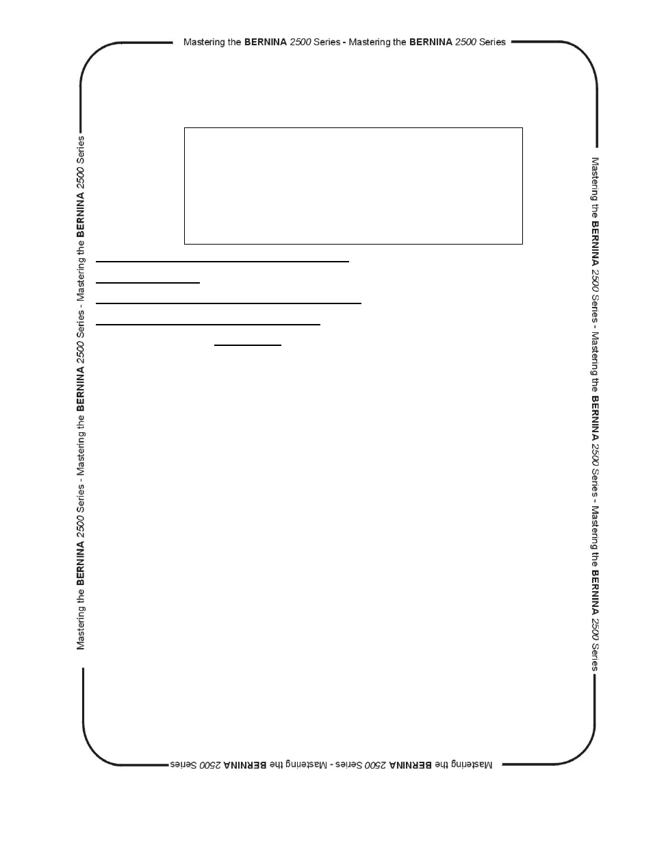 Wired edge fabric, Cording foot | Bernina dcet 2500 User Manual | Page 57 / 91