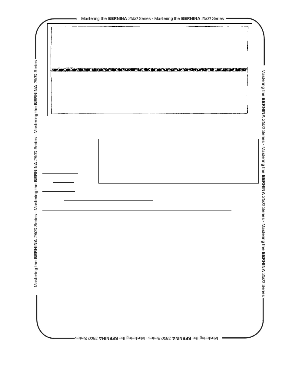Pre-strung beads, Multipurpose foot | Bernina dcet 2500 User Manual | Page 74 / 91
