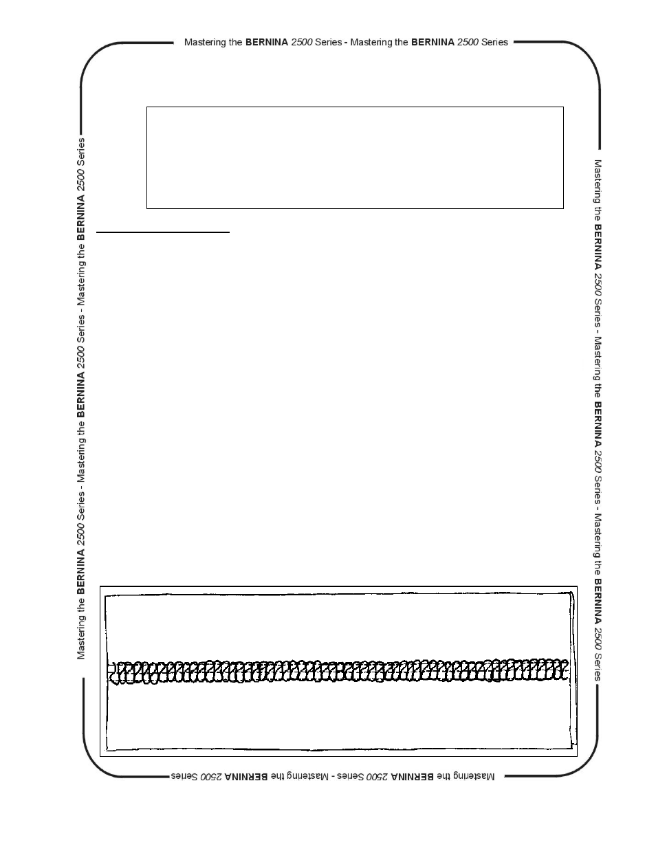 5mm cover stitch top and bottom | Bernina dcet 2500 User Manual | Page 83 / 91