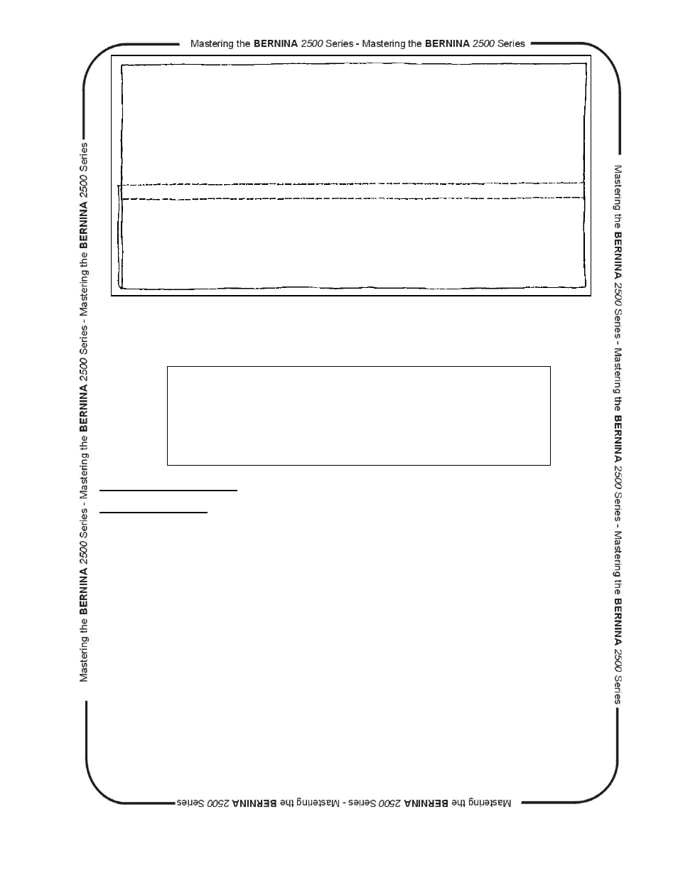 Cover stitch hem | Bernina dcet 2500 User Manual | Page 84 / 91