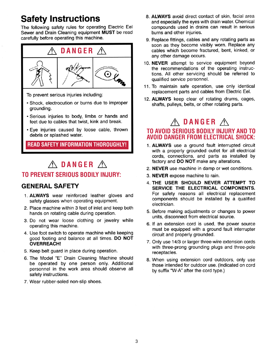 Electric Eel E-AF User Manual | Page 3 / 8