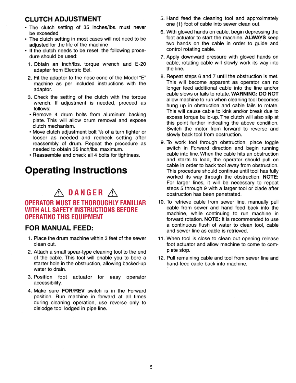 Electric Eel E-AF User Manual | Page 5 / 8