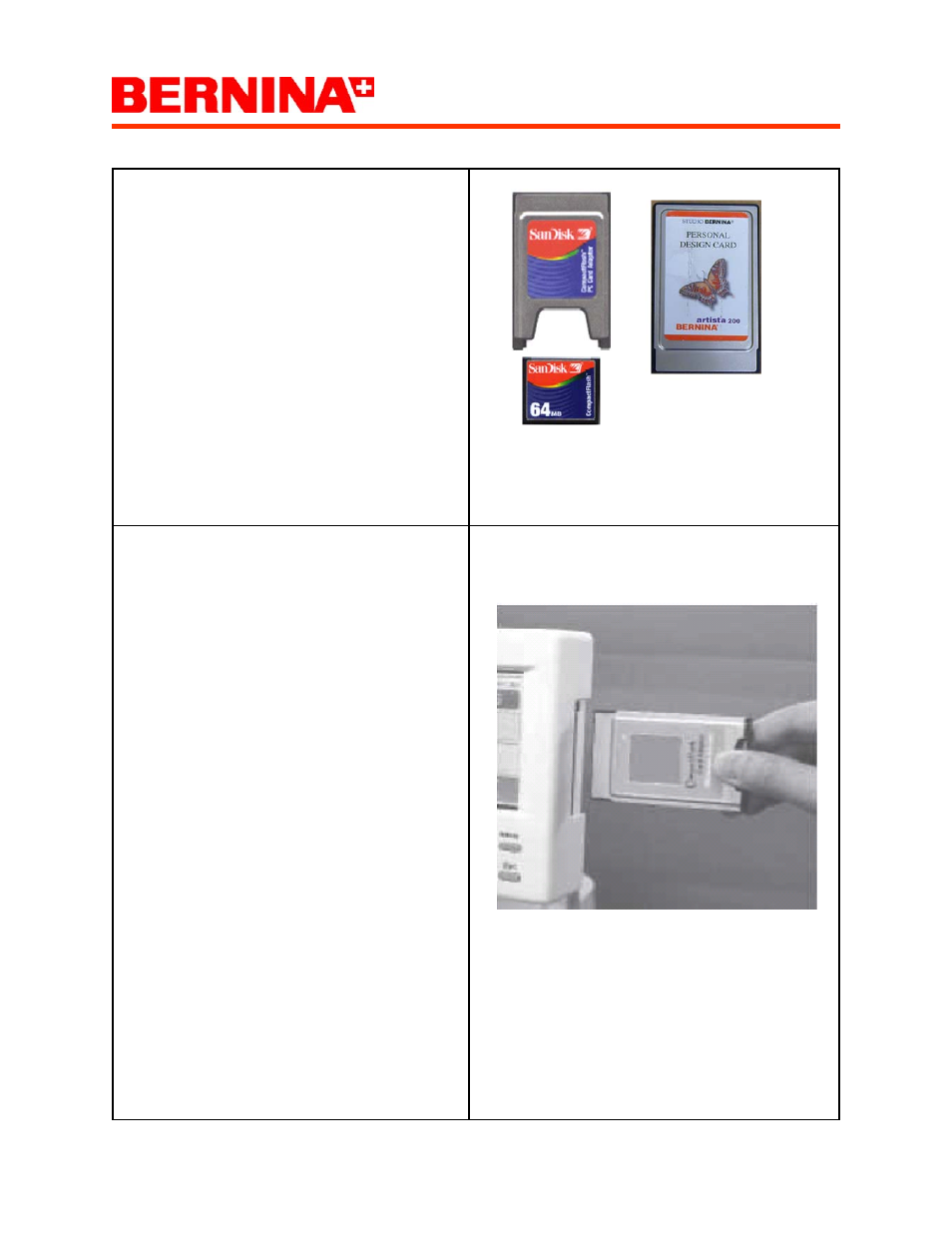 Happy voyager | Bernina Happy Voyager User Manual | Page 20 / 78